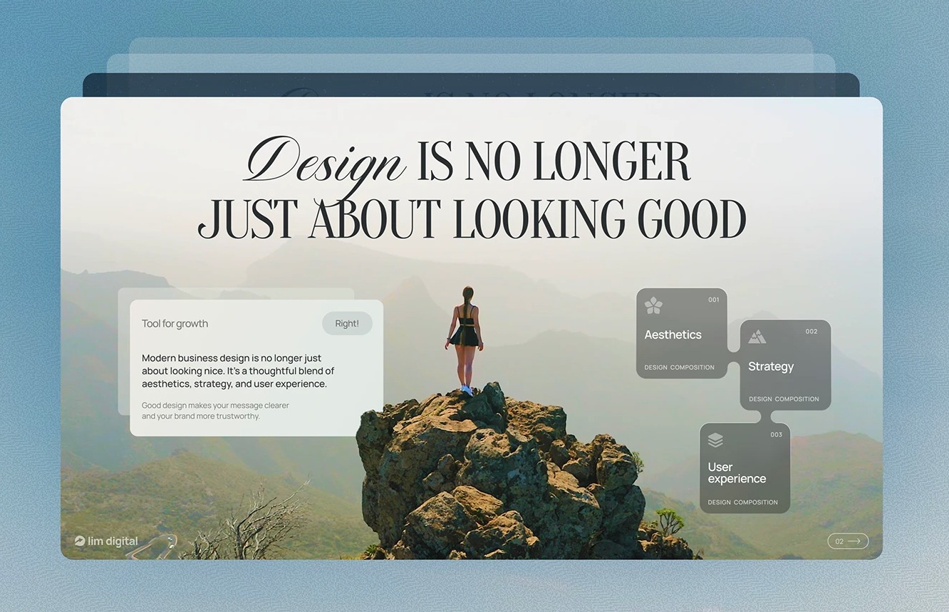 Nature Serif feature slide